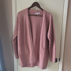 Michelle Mae Pink Cardigan Sweater